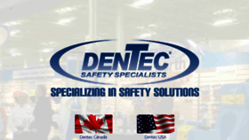 What Dentecsafety.com website looked like in 2018 (5 years ago)
