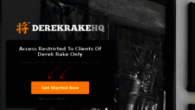 What Derekrakehq.com website looked like in 2018 (5 years ago)