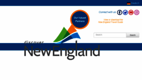 What Discovernewengland.org website looked like in 2018 (5 years ago)