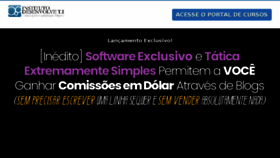 What Desenvolveti.com.br website looked like in 2018 (5 years ago)