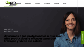 What Deproconsultores.com website looked like in 2018 (5 years ago)