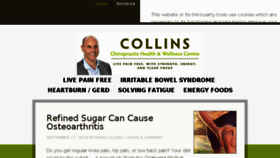What Drcollins.ca website looked like in 2018 (5 years ago)