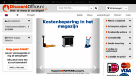 What Discountoffice.nl website looked like in 2018 (5 years ago)