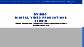 What Dvideoproductions.com website looked like in 2018 (5 years ago)