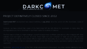 What Darkcodersc.com website looked like in 2018 (5 years ago)