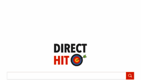What Directhit.com website looked like in 2018 (5 years ago)