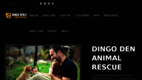 What Dingoden.net website looked like in 2018 (5 years ago)