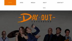 What Dayoutcoverband.nl website looked like in 2018 (5 years ago)