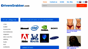 What Driversgrabber.com website looked like in 2018 (5 years ago)