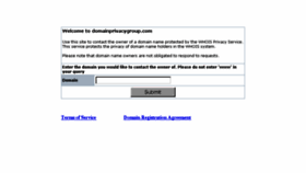 What Domainprivacygroup.com website looked like in 2018 (6 years ago)