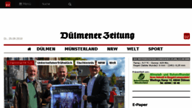 What Dzonline.de website looked like in 2018 (5 years ago)