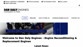 What Dandalyengines.com website looked like in 2018 (5 years ago)