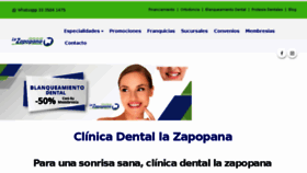 What Dentallazapopana.com website looked like in 2018 (5 years ago)