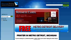 What Discountprintingdetroit.com website looked like in 2018 (5 years ago)