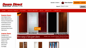 What Doorsdirect.co.za website looked like in 2018 (5 years ago)