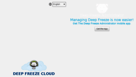 What Deepfreeze.com website looked like in 2018 (5 years ago)