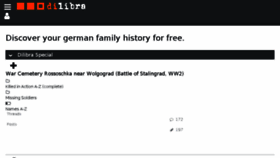 What Dilibra.com website looked like in 2018 (7 years ago)