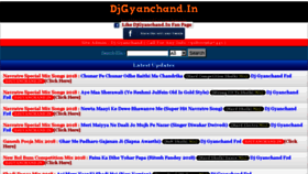 What Djgyanchand.in website looked like in 2018 (5 years ago)