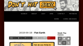 What Donthitsave.com website looked like in 2018 (5 years ago)