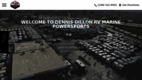What Dennisdillonrv.com website looked like in 2018 (5 years ago)