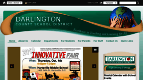 What Dcsdschools.org website looked like in 2018 (5 years ago)