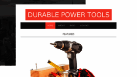 What Durablepowertools.com website looked like in 2018 (5 years ago)