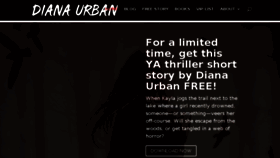 What Dianaurban.com website looked like in 2018 (5 years ago)