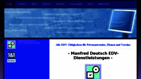 What Deutsch-edv-ol.de website looked like in 2018 (5 years ago)
