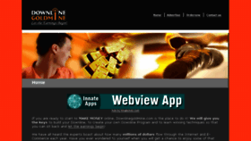 What Downlinegoldmine.com website looked like in 2018 (7 years ago)