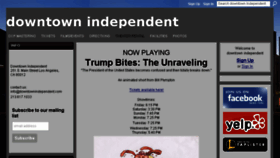 What Downtownindependent.com website looked like in 2018 (5 years ago)