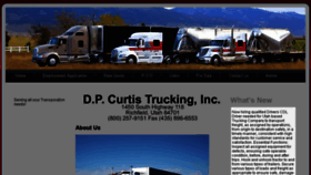 What Dpcurtis.com website looked like in 2018 (5 years ago)