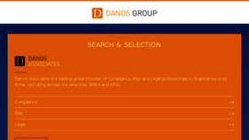 What Danosassociates.com website looked like in 2018 (5 years ago)
