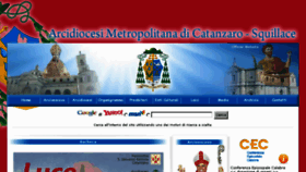 What Diocesicatanzarosquillace.it website looked like in 2018 (5 years ago)