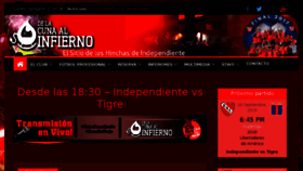 What Delacunaalinfierno.com.ar website looked like in 2018 (5 years ago)