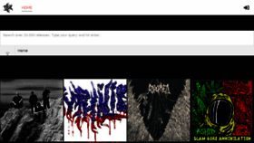 What Deathgrind.club website looked like in 2018 (5 years ago)