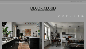What Decor.cloud website looked like in 2018 (5 years ago)
