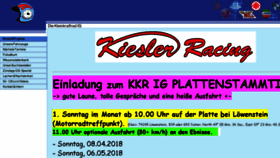 What Die-kleinkraftrad-ig.de website looked like in 2018 (5 years ago)