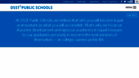 What Dsstpublicschools.org website looked like in 2018 (5 years ago)