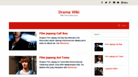 What Dramawiki.org website looked like in 2018 (5 years ago)