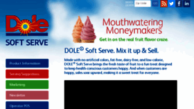 What Dolesoftserve.com website looked like in 2018 (5 years ago)