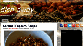 What Dish-away.com website looked like in 2018 (5 years ago)