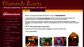 What Diamondsevents.be website looked like in 2018 (5 years ago)