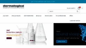 What Dermalogicame.com website looked like in 2018 (5 years ago)