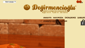What Degirmencioglubaklava.com website looked like in 2018 (5 years ago)