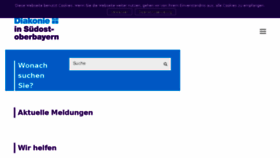 What Diakonie-traunstein.de website looked like in 2018 (5 years ago)