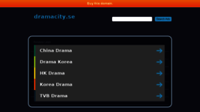 What Dramacity.se website looked like in 2018 (5 years ago)