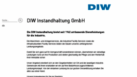 What Diw-instandhaltung.com website looked like in 2018 (5 years ago)