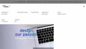 What Diseno.com.sg website looked like in 2018 (5 years ago)
