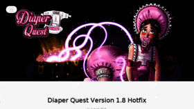 What Diaperquest.com website looked like in 2018 (5 years ago)