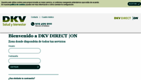 What Dkvdirect-on.com website looked like in 2018 (5 years ago)